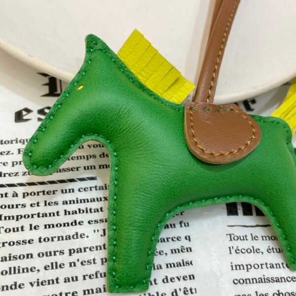 USA Los Angeles 187 Factory Rodeo Bag Charms Lambskin Vert Bambou / Lime 67
