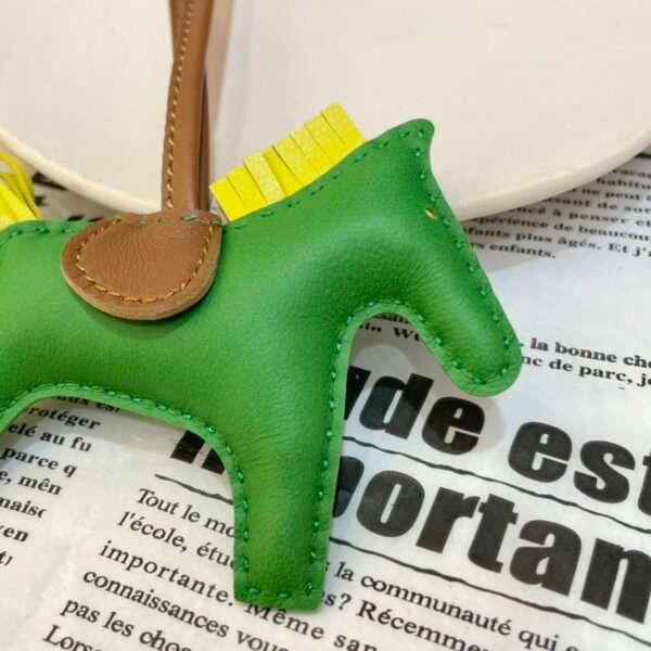 USA Los Angeles 187 Factory Rodeo Bag Charms Lambskin Vert Bambou / Lime 67