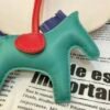 187 Factory Rodeo Charms Price No.66 Lambskin Vert Verone / Blue Electric B