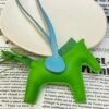 Full Handmade 187 Factory Rodeo Bag Charms No.63 Lambskin Vert Criquet / Vert Bambou