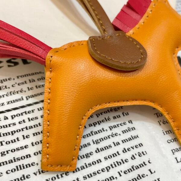 187 Factory Rodeo Charms Price Lambskin Jaune D’or / Rouge Casaque No.59
