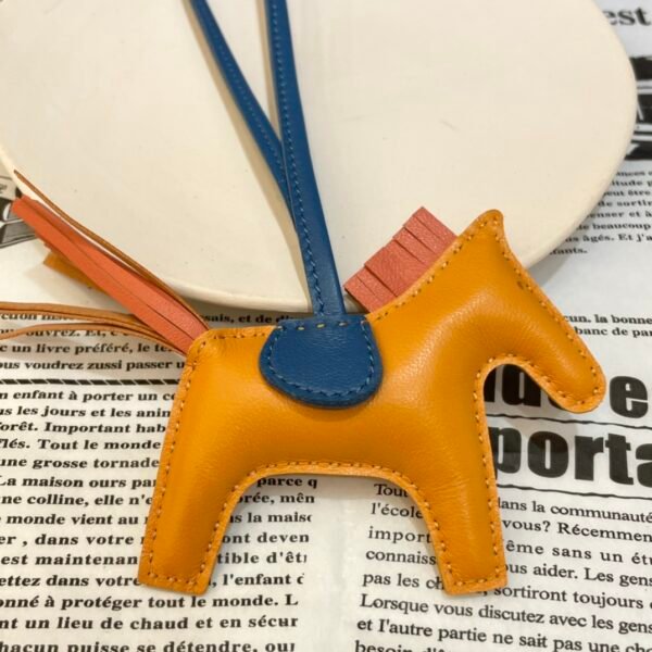 Indonesia Jakarta 187 Factory Rodeo Charms Lambskin Jaune D’or / Crevette No.58