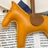 Full Handmade 187 Factory Rodeo Bag Charms Jaune D’or / Deep Blue B No.56