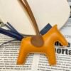 Full Handmade 187 Factory Rodeo Bag Charms Jaune D’or / Deep Blue B No.56