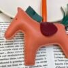 USA Washington 187 Factory Rodeo Bag Charms Lambskin Crevette / Vert Emeraude No.39