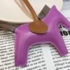 Hong Kong 187 Factory Rodeo Bag Charms No.30 Lambskin Cyclamen / Etoupe