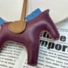 187 Factory Rodeo Charms Images Lambskin Violet / Blue Azteque No.25