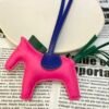 187 Factory Rodeo Bag Charms Rose Shocking / Vert Emeraude No.24