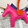 UK London 187 Factory Rodeo Charms Rose Shocking / Blue Electric Lambskin No.22