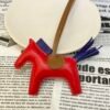 187 Factory Rodeo Bag Charms Rouge Casaue / Blue Electric Lambskin No.19