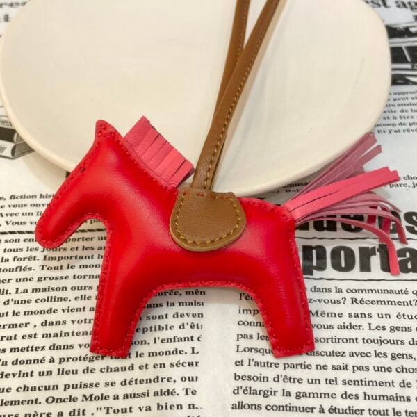 187 Factory Rodeo Charms Price Rouge Coeur / Rose Azalee Lambskin No.15