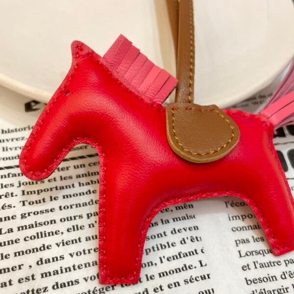 187 Factory Rodeo Charms Price Rouge Coeur / Rose Azalee Lambskin No.15