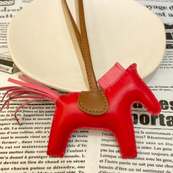 187 Factory Rodeo Charms Price Rouge Coeur / Rose Azalee Lambskin No.15