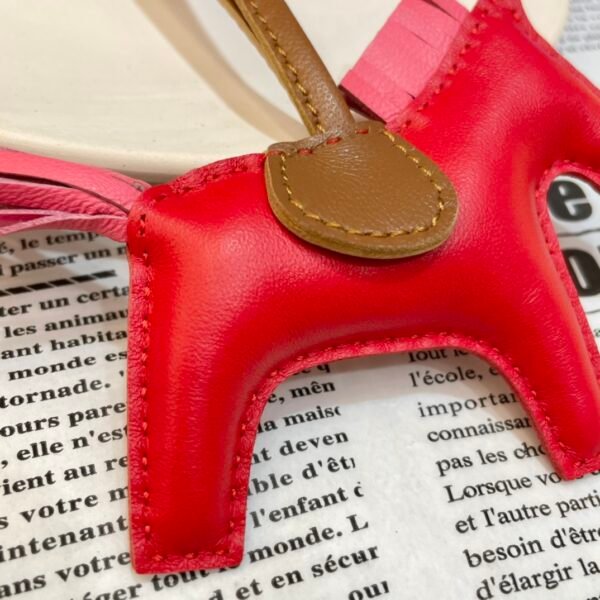 187 Factory Rodeo Charms Price Rouge Coeur / Rose Azalee Lambskin No.15
