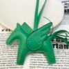 Singapore Kuala Lumpur 187 Factory Rodeo Pegase Charm Lambskin U4 Vert Vertigo