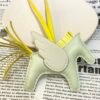 Russia Moscow 187 Factory Rodeo Pegase Charm Vert Fizz / Nata Lambskin No.54