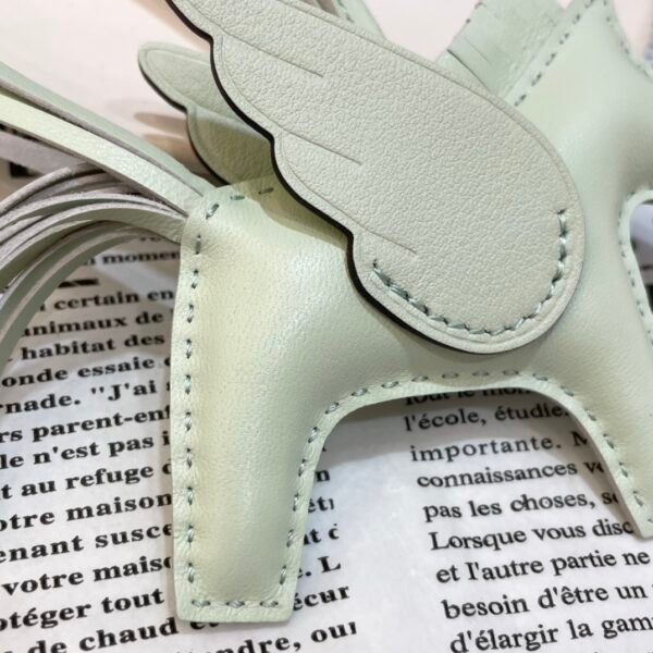 187 Factory Rodeo Pegase Charm Images No.53 Lambskin Vert Fizz 