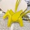 Australia Sydney 187 Factory Rodeo Pegase Charm Lime Lambskin No.50
