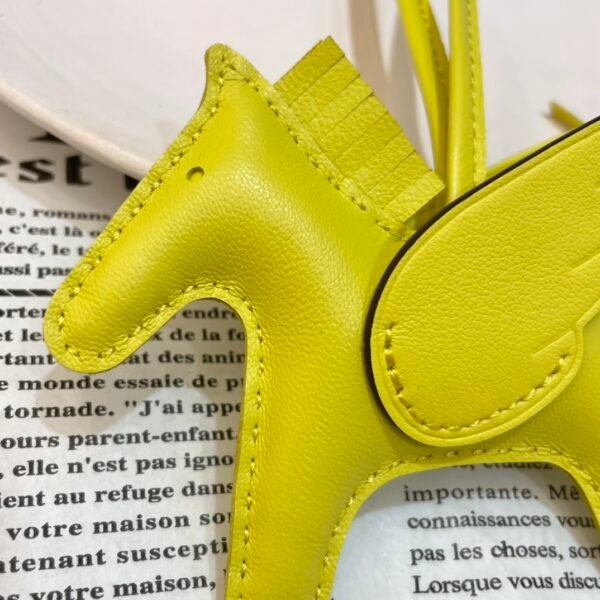 Australia Sydney 187 Factory Rodeo Pegase Charm Lime Lambskin No.50