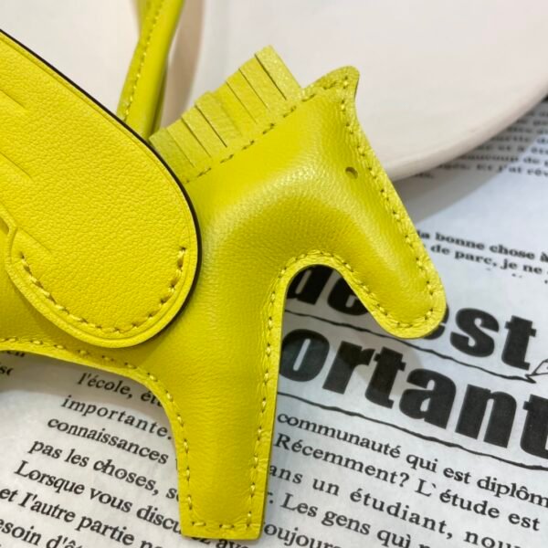 Australia Sydney 187 Factory Rodeo Pegase Charm Lime Lambskin No.50