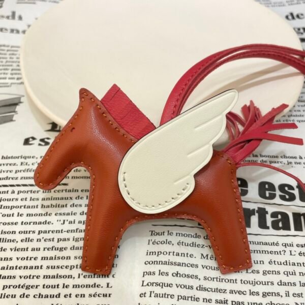 187 Factory No.46 Sanguine / Nata Lambskin Rodeo Pegase Charm