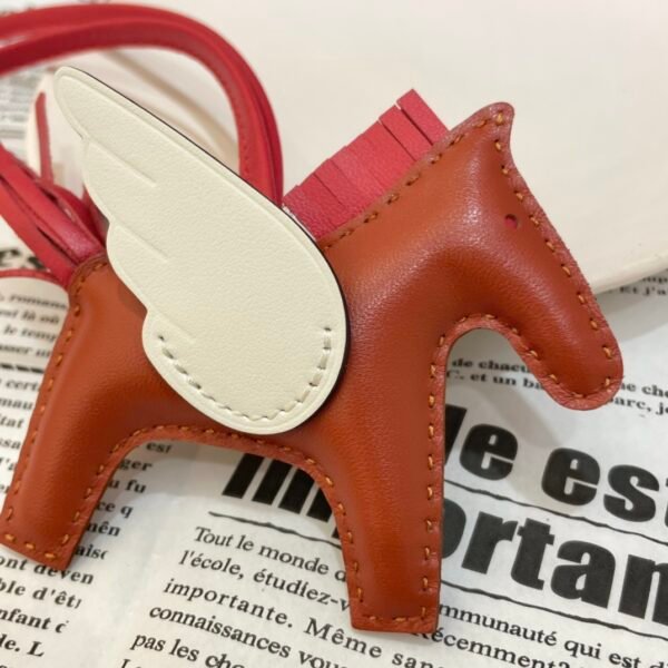 187 Factory No.46 Sanguine / Nata Lambskin Rodeo Pegase Charm