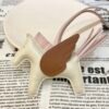 USA Los Angeles 187 Factory Rodeo Pegase Charm Craie / Gold Lambskin No.41