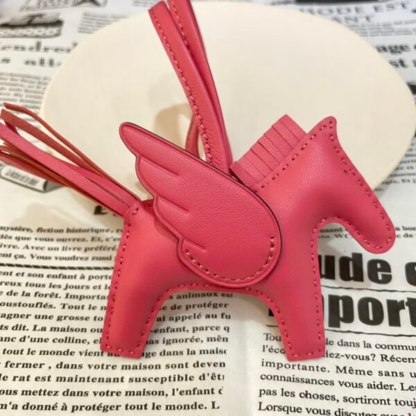 Australia Sydney 187 Factory Rodeo Pegase Charm No.32 Lambskin Rose Confetti
