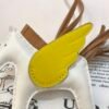 Canada Ottawa 187 Factory Rodeo Pegase Charm No.27 Lambskin Craie / Lime