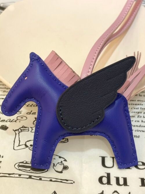 187 Factory Rodeo Pegase Charm Lambskin Blue Electric / Blue Nuit No.25