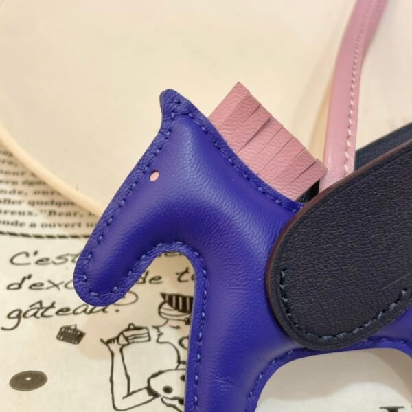 187 Factory Rodeo Pegase Charm Lambskin Blue Electric / Blue Nuit No.25