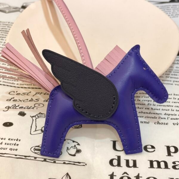 187 Factory Rodeo Pegase Charm Lambskin Blue Electric / Blue Nuit No.25