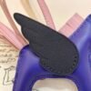 187 Factory Rodeo Pegase Charm Lambskin Blue Electric / Blue Nuit No.25