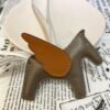 Korea Seoul 187 Factory Rodeo Pegase Charm Lambskin Etoupe / Gold No.12
