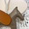 Korea Seoul 187 Factory Rodeo Pegase Charm Lambskin Etoupe / Gold No.12