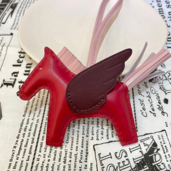 Full Handmade 187 Factory Rodeo Pegase Charm Framboise / Bourgogne Lambskin No.10