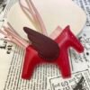 Full Handmade 187 Factory Rodeo Pegase Charm Framboise / Bourgogne Lambskin No.10
