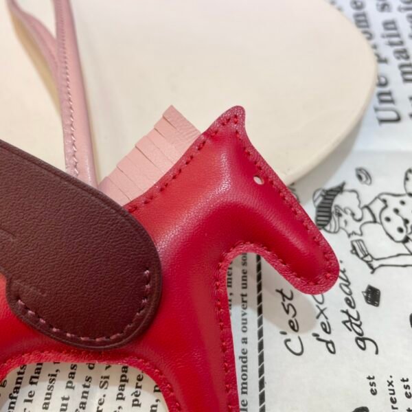 Full Handmade 187 Factory Rodeo Pegase Charm Framboise / Bourgogne Lambskin No.10