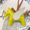 Singapore Kuala Lumpur 187 Factory Rodeo Pegase Charm Lambskin No.4 Lime / Nata