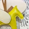 Singapore Kuala Lumpur 187 Factory Rodeo Pegase Charm Lambskin No.4 Lime / Nata