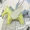 187 Factory Rodeo Pegase Charm Lambskin Jaune Bourgeon / Nata No.3