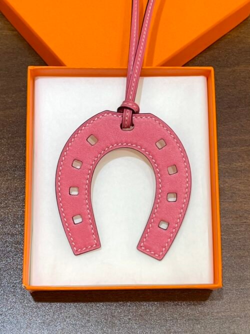 Full Handmade 187 Factory Swift Leather Rose Lipstick Paddock Horseshoe Charm