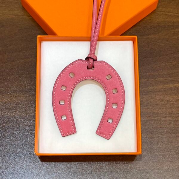 Full Handmade 187 Factory Swift Leather Rose Lipstick Paddock Horseshoe Charm