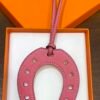 Full Handmade 187 Factory Swift Leather Rose Lipstick Paddock Horseshoe Charm