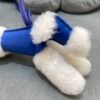 Canada Toronto 187 Factory Budy Bag Charm Milo Agneau Blue France & Blue Electric No.7