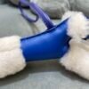 Canada Toronto 187 Factory Budy Bag Charm Milo Agneau Blue France & Blue Electric No.7