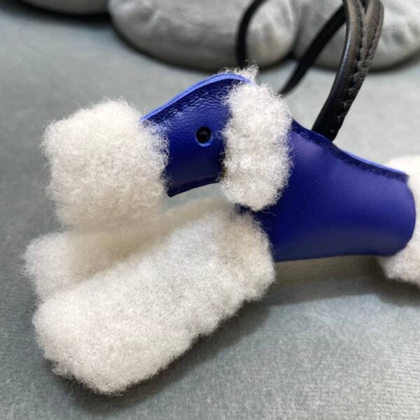 Full Handmade 187 Factory Budy Charm No.10 Milo Agneau Blue Electric / Noir