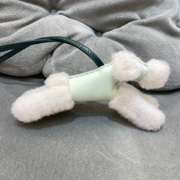 Full Handmade 187 Factory Budy Bag Charm No.15 Milo Agneau Vert Fizz / Vert Fonce