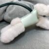 Full Handmade 187 Factory Budy Bag Charm No.15 Milo Agneau Vert Fizz / Vert Fonce