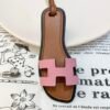 UK London 187 Factory Oran Nano Charm Rose Sakura Epsom & Swift Leather